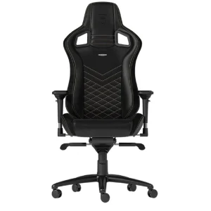 Noblechairs EPIC – Noir/Or + Horde Gris + Burst Core Noire magasin solde 8