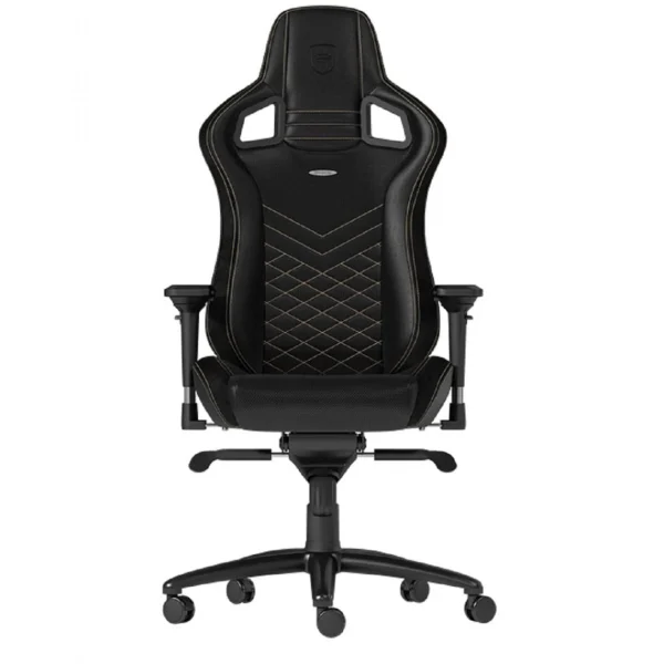 Noblechairs EPIC – Noir/Or + Horde Gris + Burst Core Noire magasin solde 3